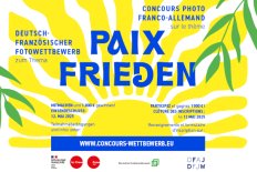 Deutsch-Französischer Fotowettbewerb zum Thema "FRIEDEN"